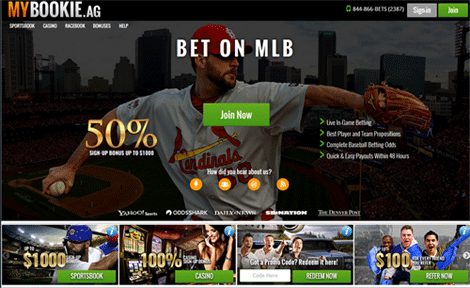 MyBookie.ag Home Page